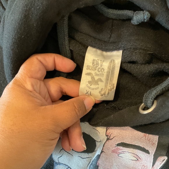 Xxxtentacion Rapper Black Hoodie Size XL - Picture 3 of 10